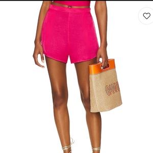 Bella Dahl High Waisted Short in Haviana Pink